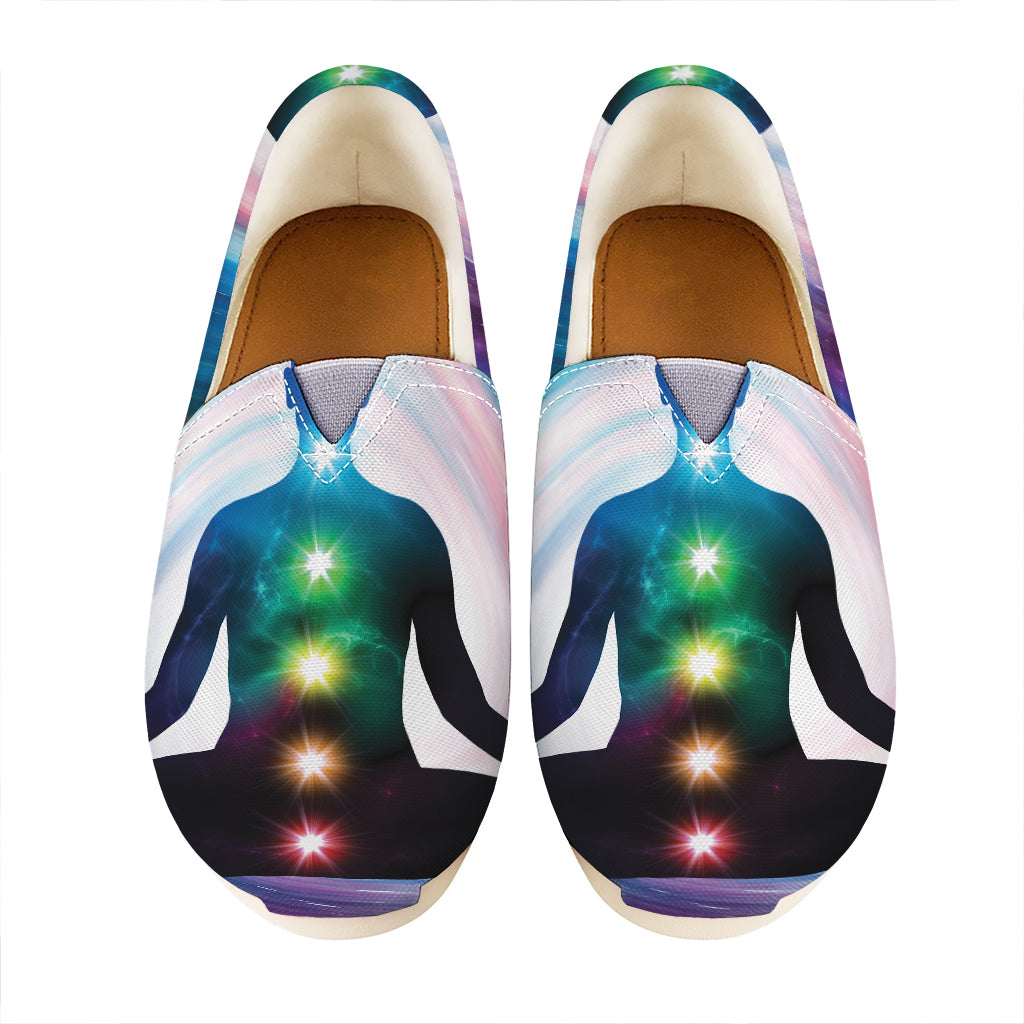 Chakras Of The Universe Print Casual Shoes