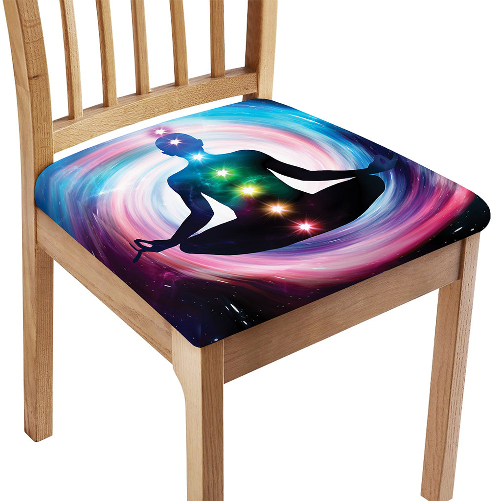 Chakras Of The Universe Print Chair Cushion Cover