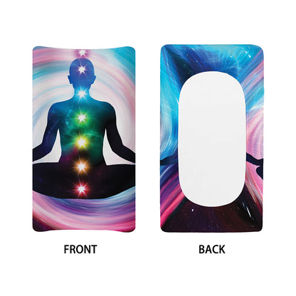 Chakras Of The Universe Print Changing Pad Cover