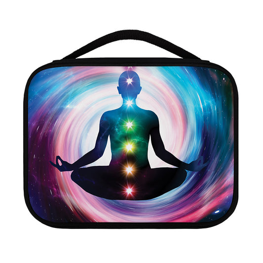 Chakras Of The Universe Print Classic Bible Case