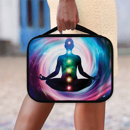 Chakras Of The Universe Print Classic Bible Case