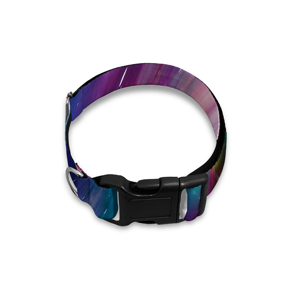 Chakras Of The Universe Print Dog Collar