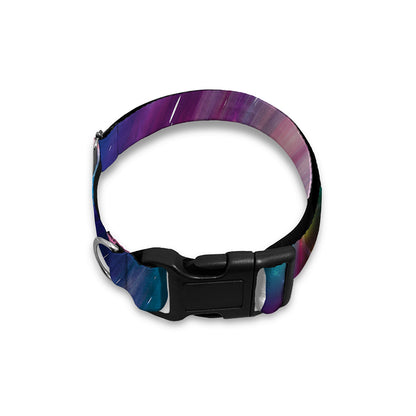 Chakras Of The Universe Print Dog Collar