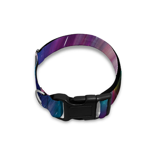 Chakras Of The Universe Print Dog Collar