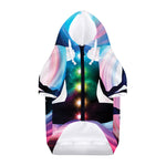 Chakras Of The Universe Print Dog Zip Up Hoodie