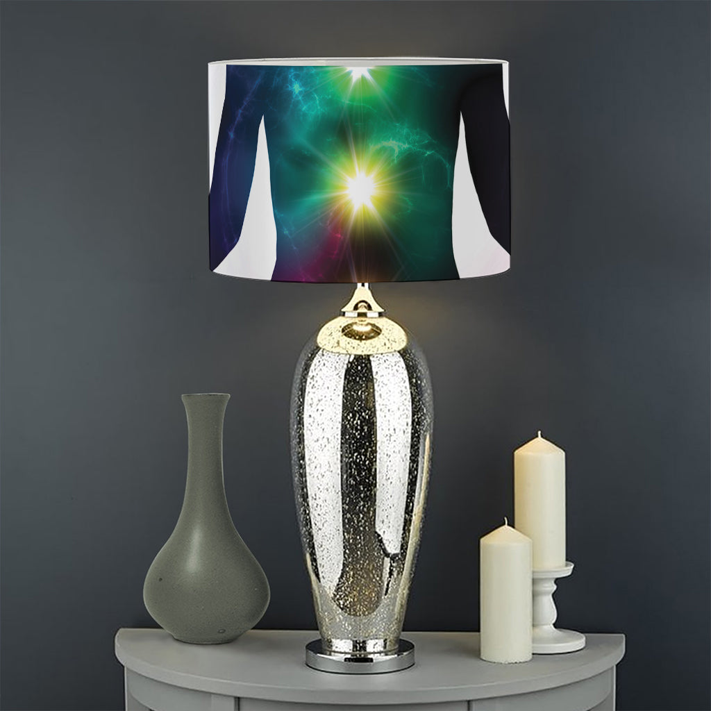 Chakras Of The Universe Print Drum Lamp Shade