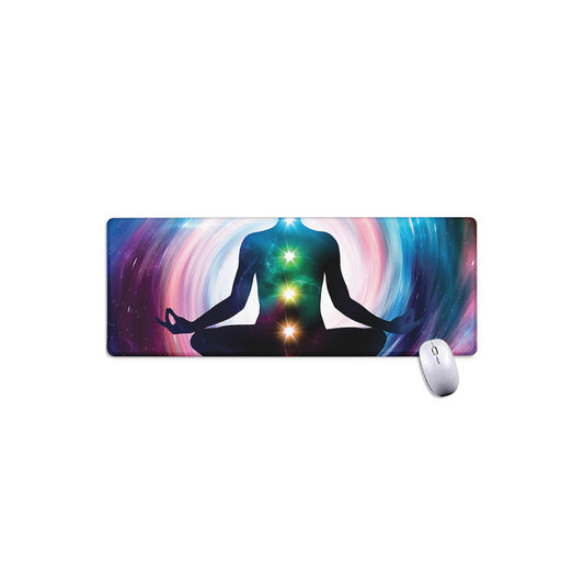 Chakras Of The Universe Print Extended Mouse Pad
