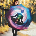 Chakras Of The Universe Print Foldable Umbrella