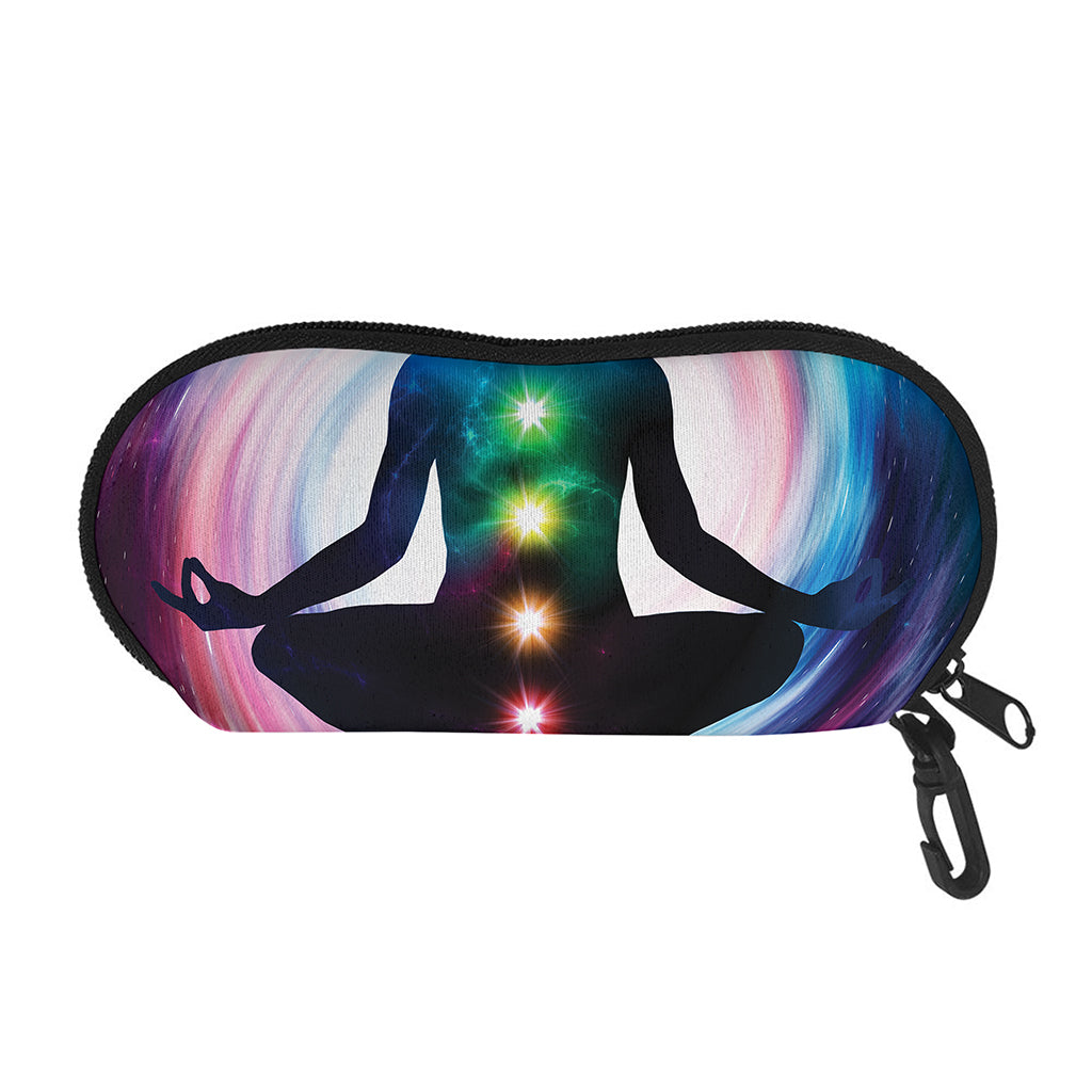 Chakras Of The Universe Print Glasses Case