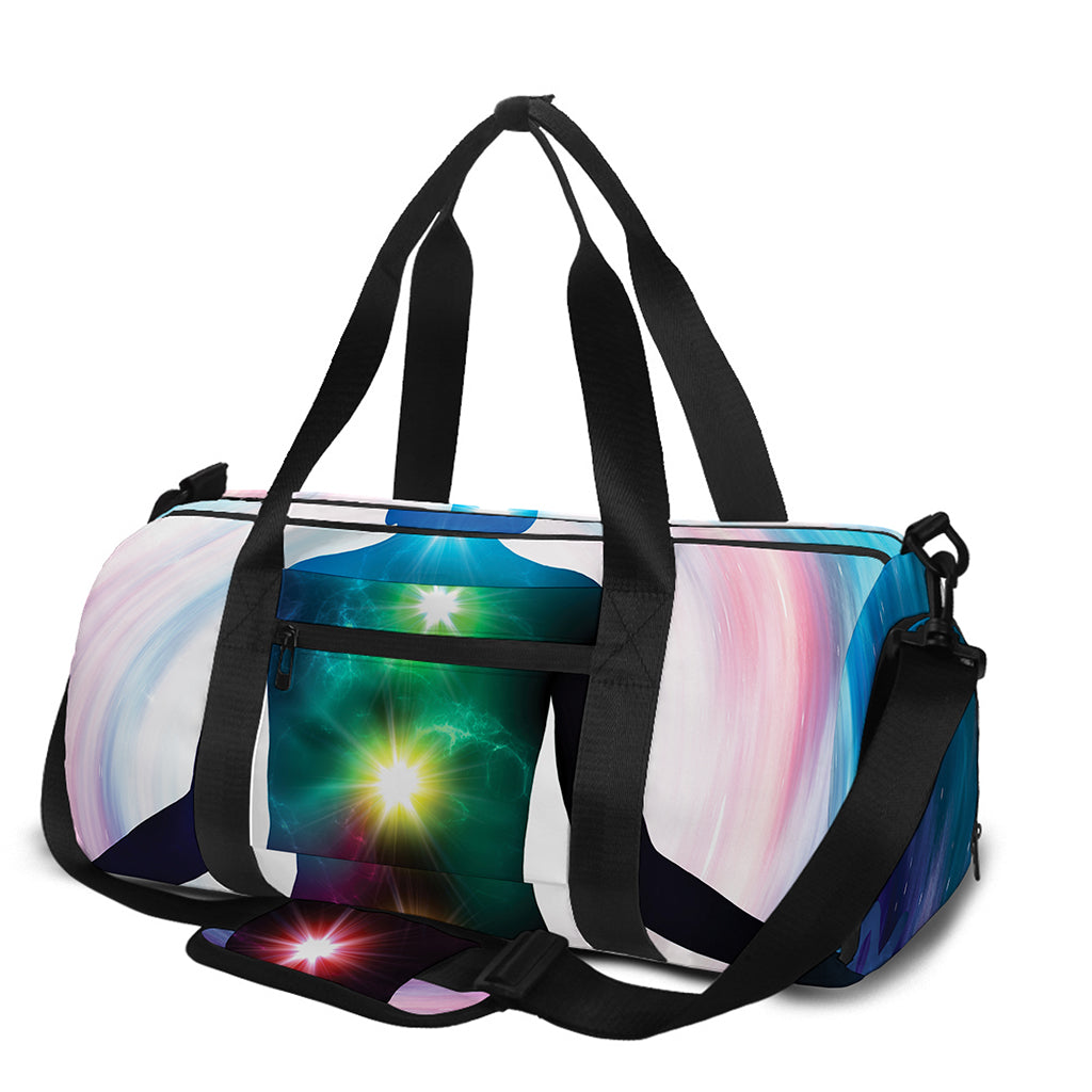 Chakras Of The Universe Print Gym Bag