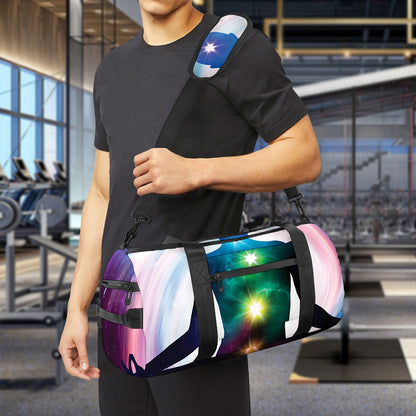 Chakras Of The Universe Print Gym Bag