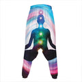Chakras Of The Universe Print Hammer Pants