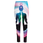 Chakras Of The Universe Print High-Waisted Pocket Leggings