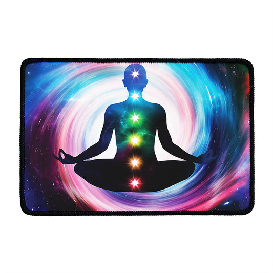 Chakras Of The Universe Print Kitchen Mat