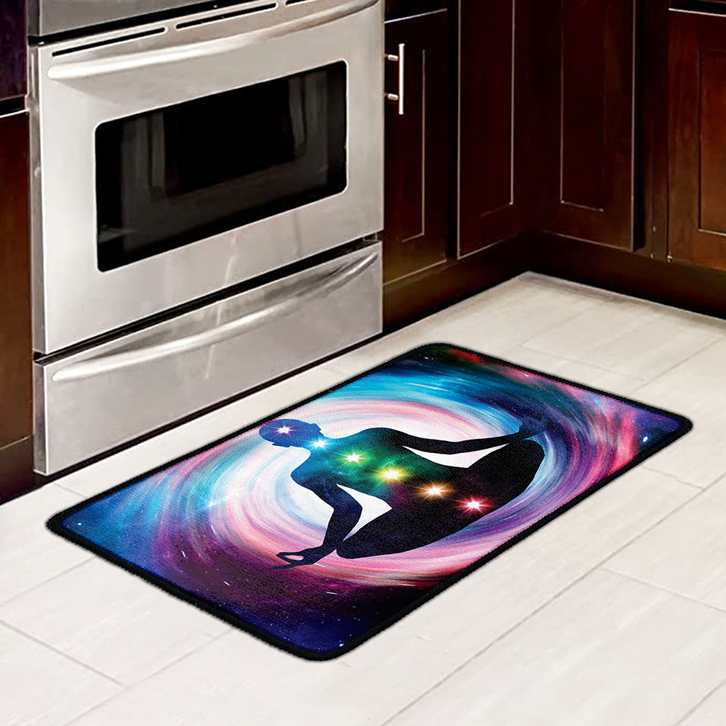 Chakras Of The Universe Print Kitchen Mat