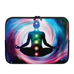 Chakras Of The Universe Print Laptop Sleeve