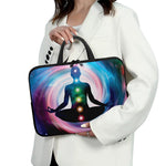 Chakras Of The Universe Print Laptop Sleeve With Handle
