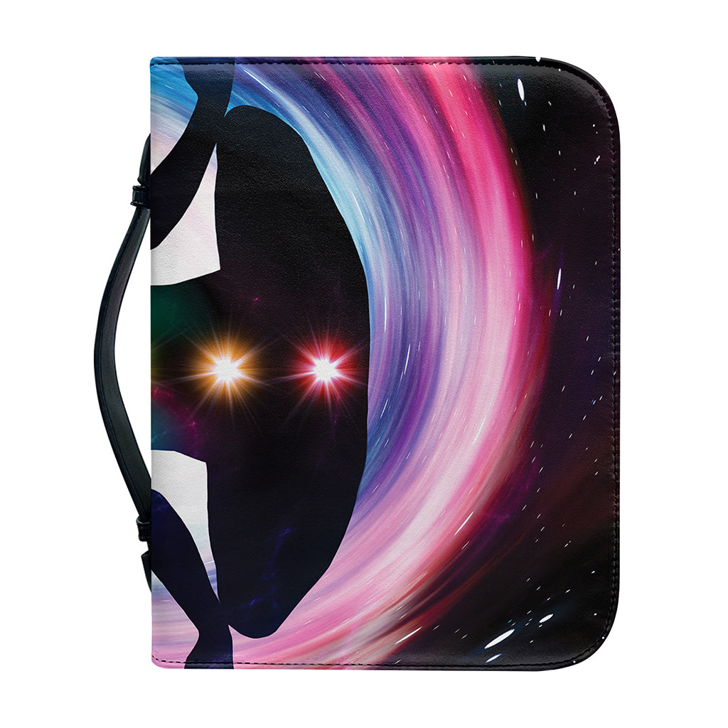 Chakras Of The Universe Print Leather Bible Cover