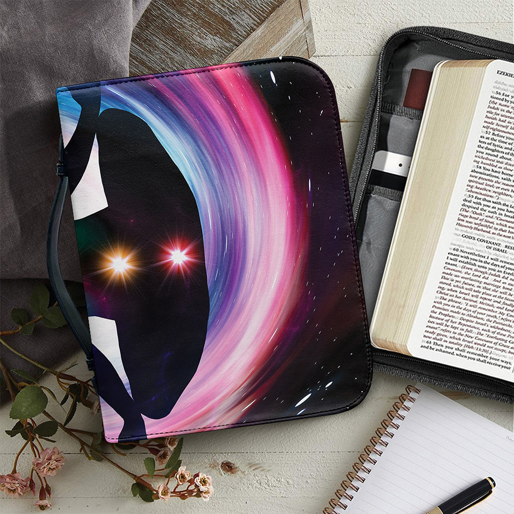 Chakras Of The Universe Print Leather Bible Cover