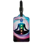 Chakras Of The Universe Print Luggage Tag