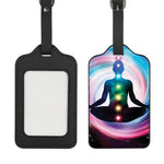 Chakras Of The Universe Print Luggage Tag
