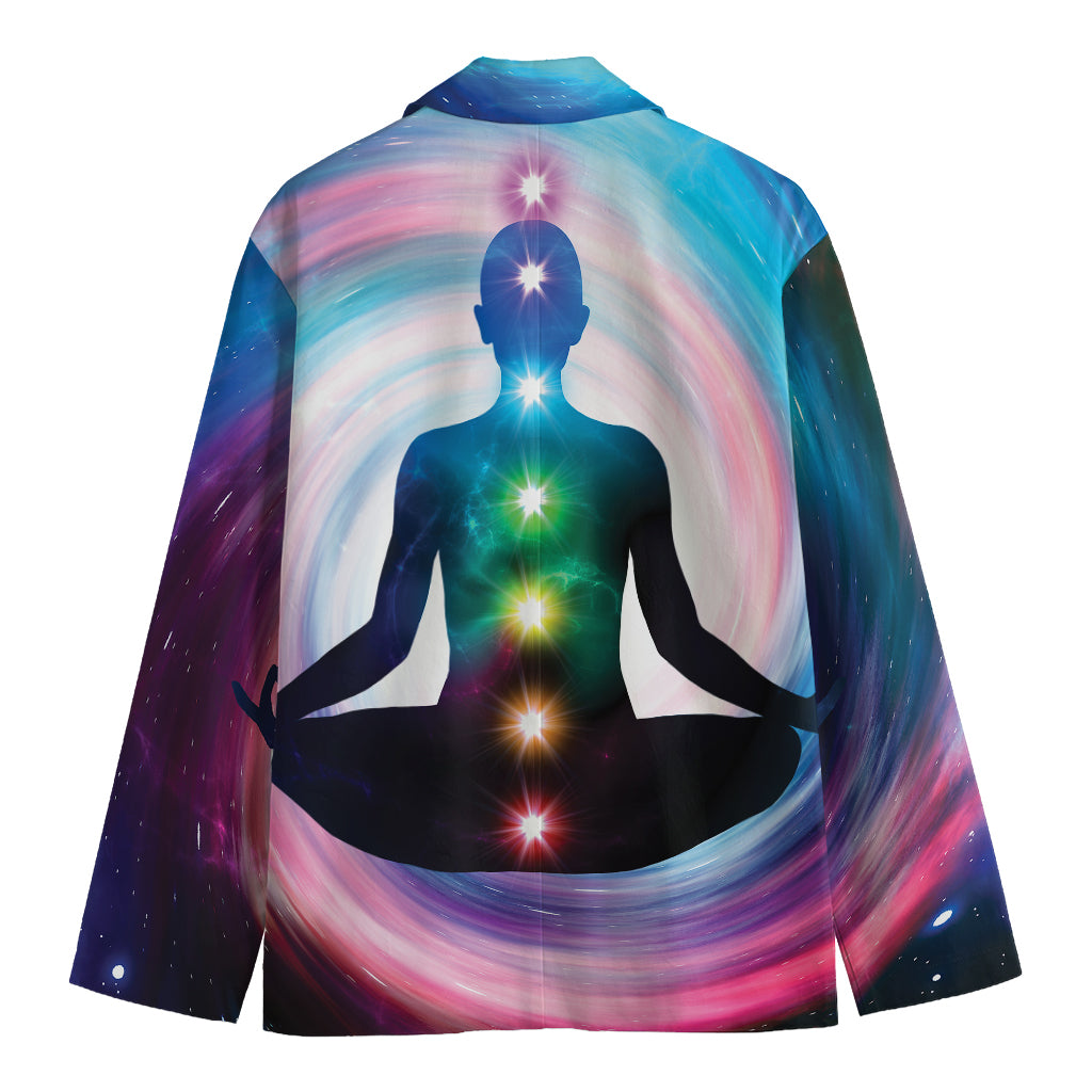 Chakras Of The Universe Print Men's Blazer