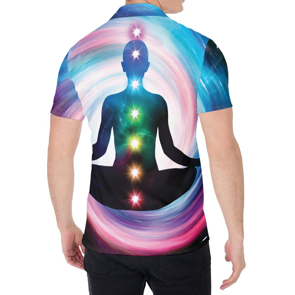 Chakras Of The Universe Print Men's Shirt