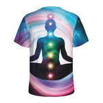 Chakras Of The Universe Print Men's Sports T-Shirt