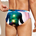 Chakras Of The Universe Print Men's Swim Briefs