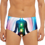 Chakras Of The Universe Print Men's Triangle Swim Briefs