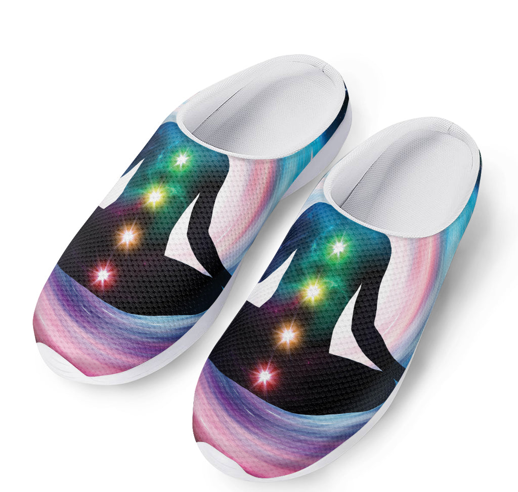 Chakras Of The Universe Print Mesh Casual Shoes