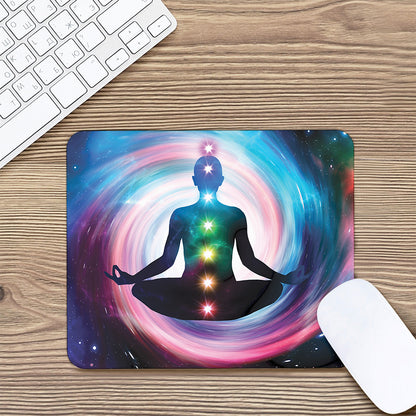 Chakras Of The Universe Print Mouse Pad