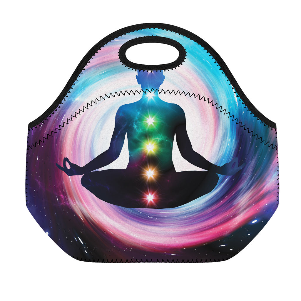 Chakras Of The Universe Print Neoprene Lunch Bag