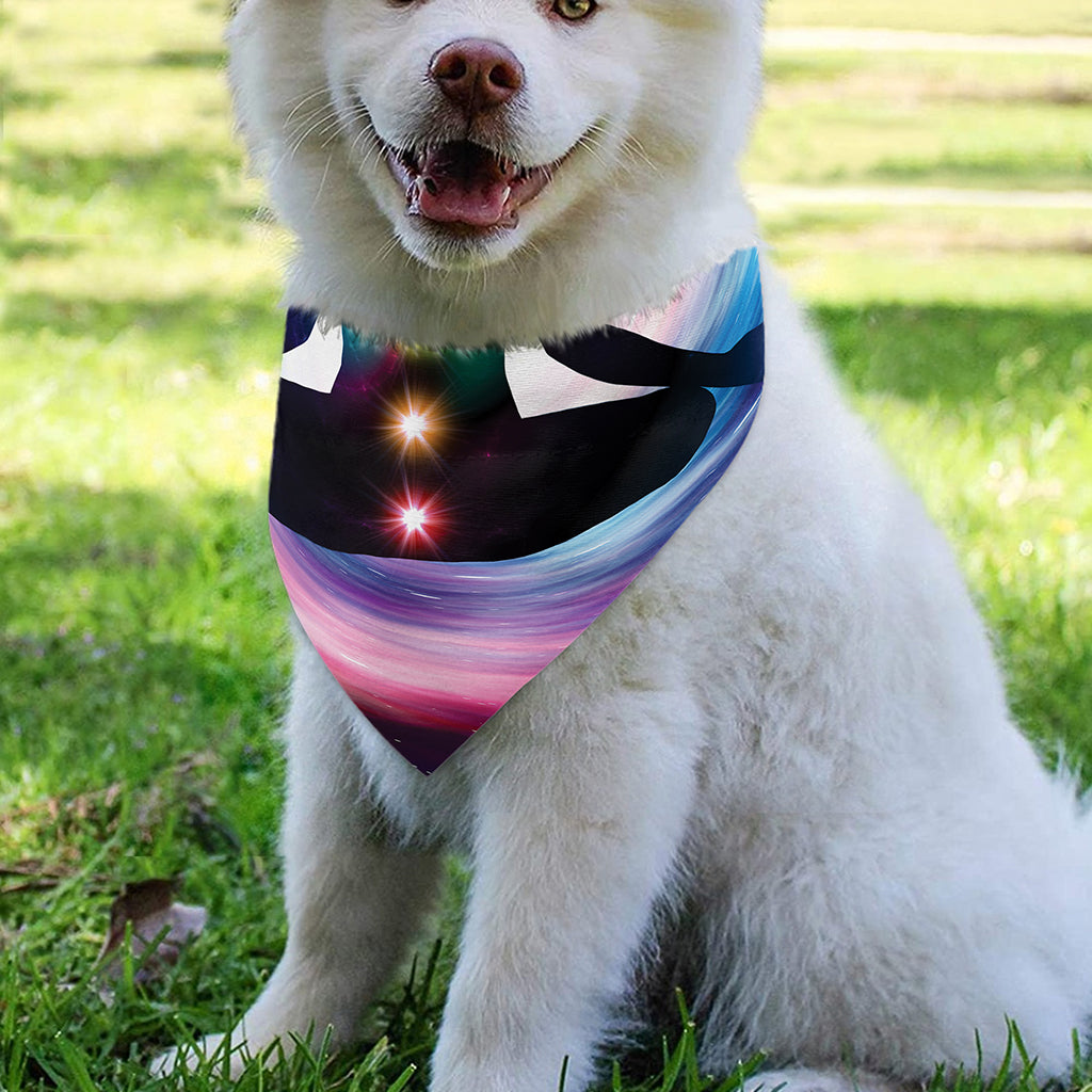 Chakras Of The Universe Print Over The Collar Dog Bandana