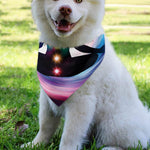 Chakras Of The Universe Print Over The Collar Dog Bandana