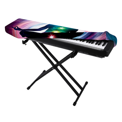 Chakras Of The Universe Print Piano Keyboard Cover