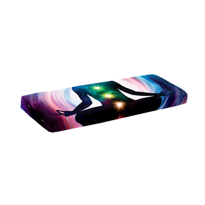 Chakras Of The Universe Print Piano Keyboard Cover