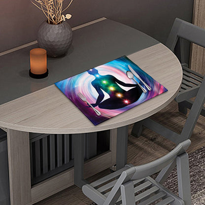 Chakras Of The Universe Print Placemat