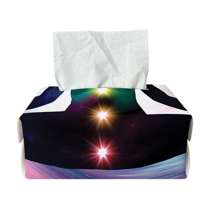 Chakras Of The Universe Print Rectangle Tissue Box Cover