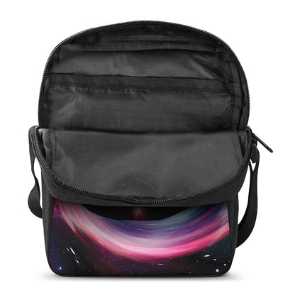 Chakras Of The Universe Print Rectangular Crossbody Bag