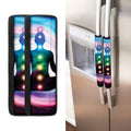 Chakras Of The Universe Print Refrigerator Handle Covers