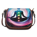 Chakras Of The Universe Print Saddle Bag