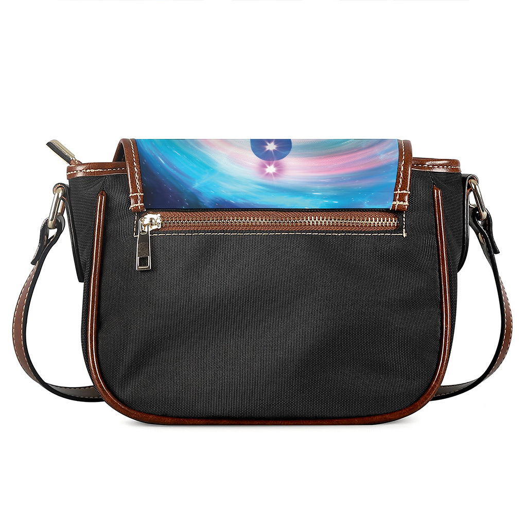 Chakras Of The Universe Print Saddle Bag