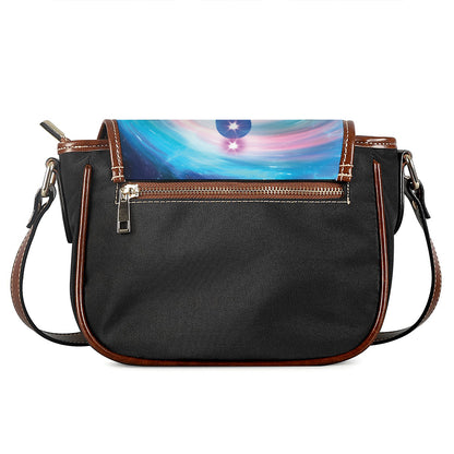 Chakras Of The Universe Print Saddle Bag