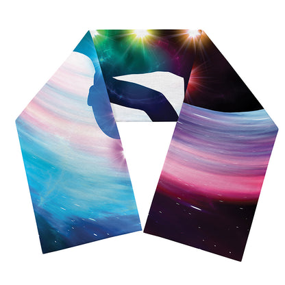 Chakras Of The Universe Print Scarf
