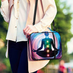 Chakras Of The Universe Print Shoulder Strap Bible Bag