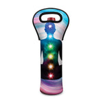 Chakras Of The Universe Print Single Neoprene Wine Tote