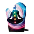 Chakras Of The Universe Print Single Oven Mitt