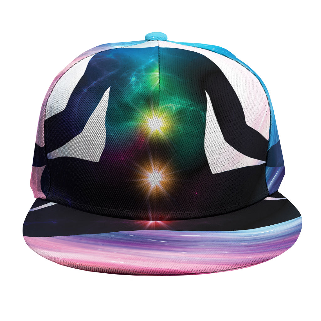 Chakras Of The Universe Print Snapback Cap