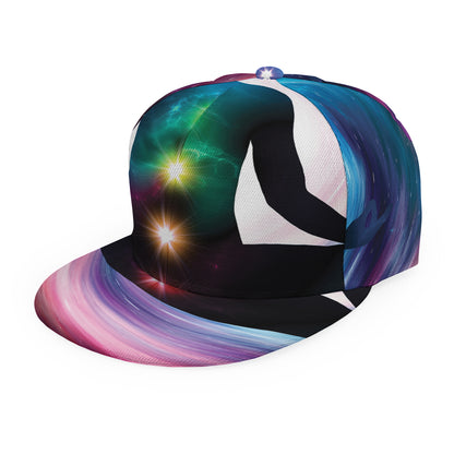 Chakras Of The Universe Print Snapback Cap